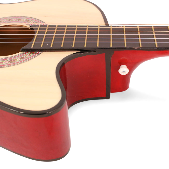 Pack Guitarra Clásica 4/4 Vizcaya CGP-WN con Funda, Afinador y Accesorios