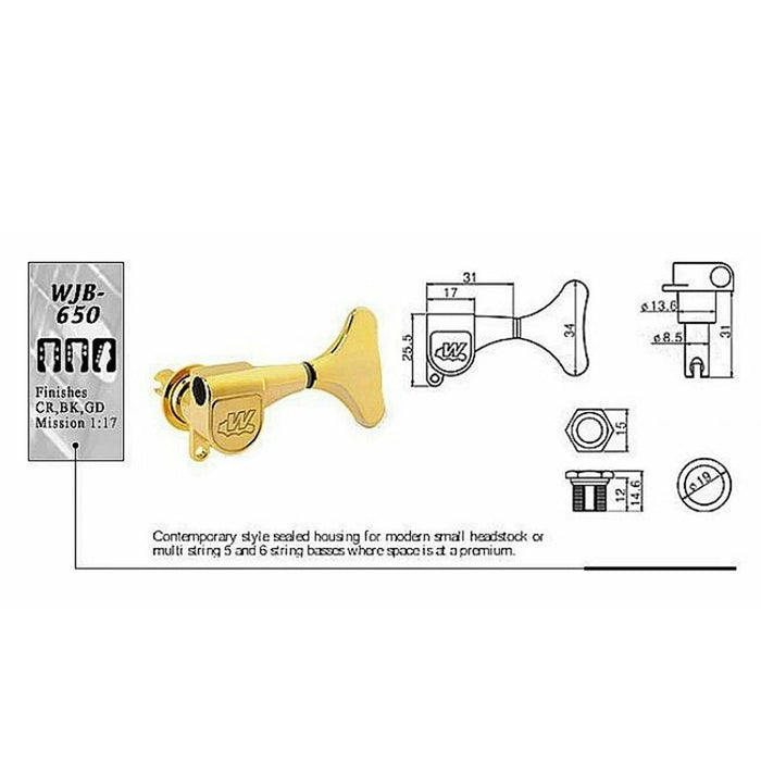 Clavijero Bajo Repuesto Wilkinson WJB650GD (Izquierdo)