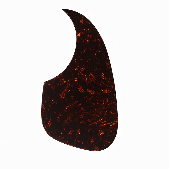 Pickguard - Placa Gota Guitarra Acústica Café Perlado