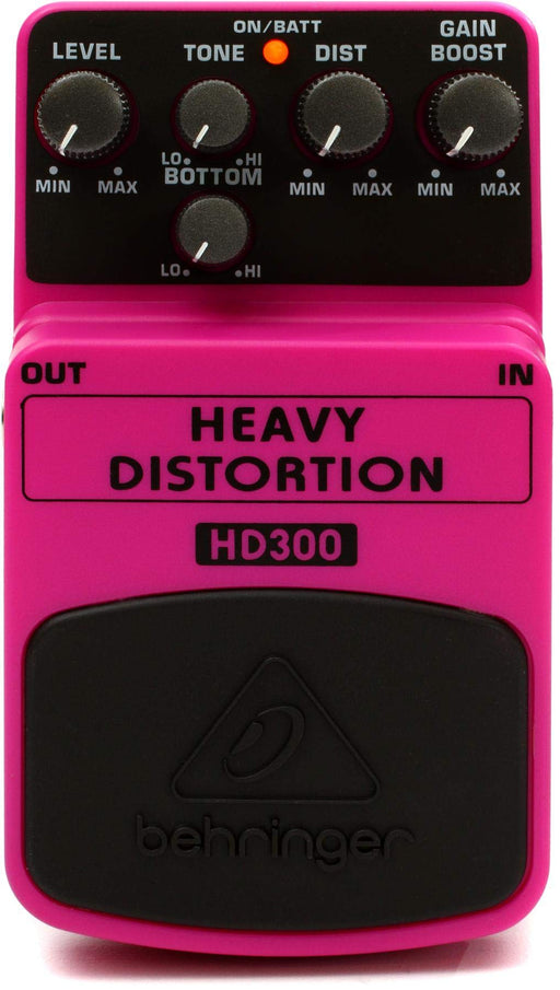 Behringer HD300 Heavy Distortion pedal guitarra metal