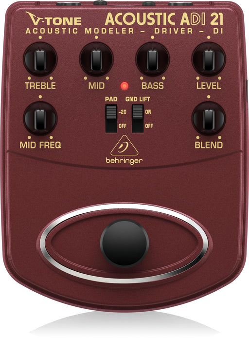 Behringer ADI21 V-Tone Acoustic Driver DI Pedal