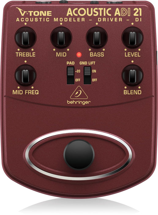 Behringer ADI21 V-Tone Acoustic Driver DI Pedal