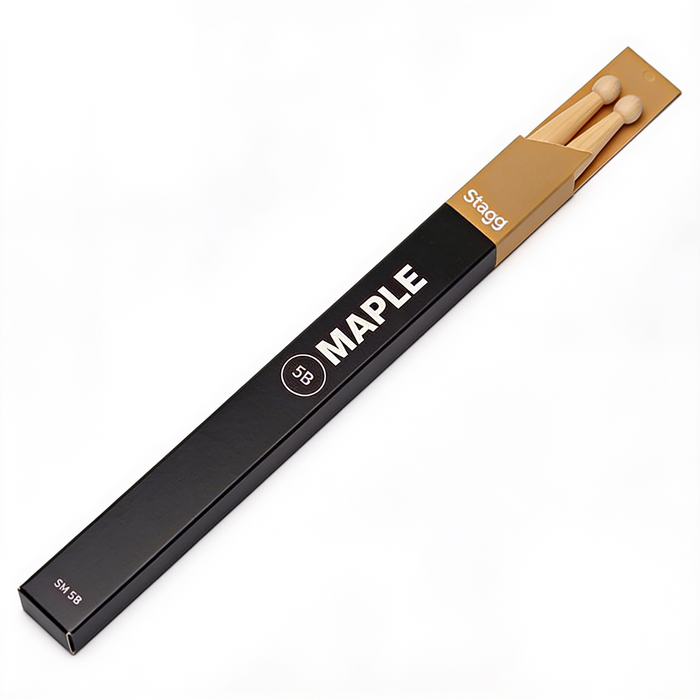 Baquetas 5B Stagg Maple Punta Madera