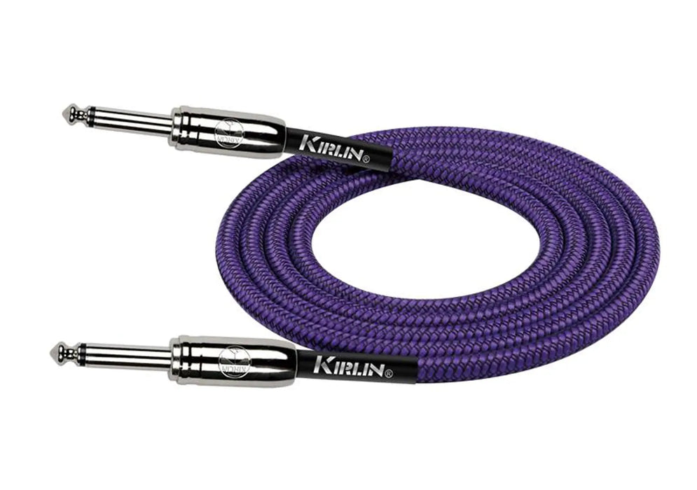 Cable Instrumento 6m Kirlin Tela IWCC-201PN-6 Púrpura