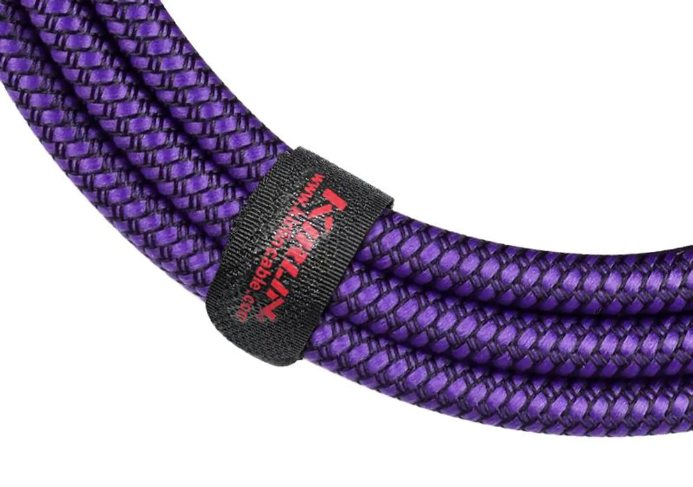 Cable Instrumento 6m Kirlin Tela IWCC-201PN-6 Púrpura