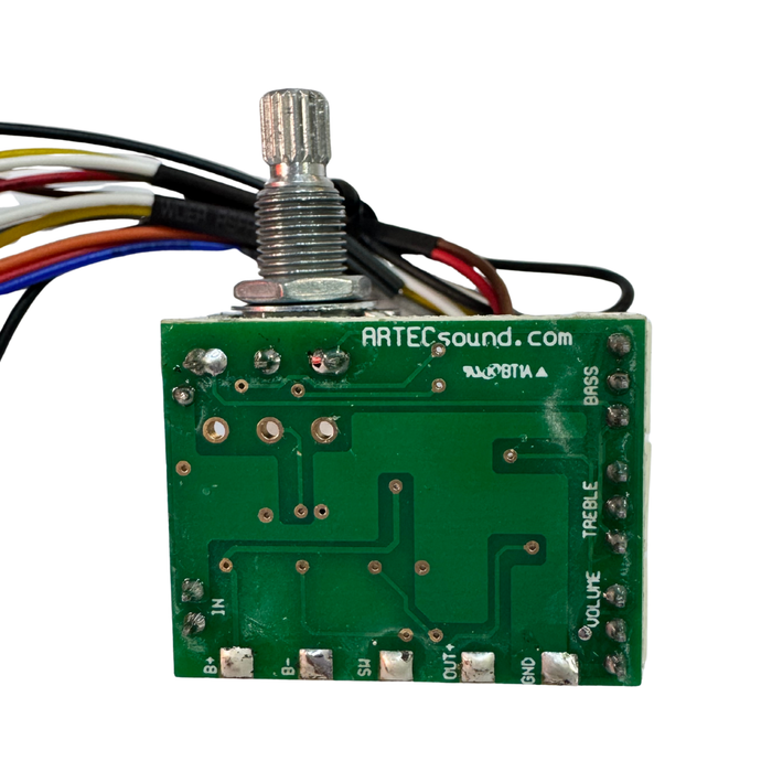 Circuito Activo Para Bajo Artec SE3