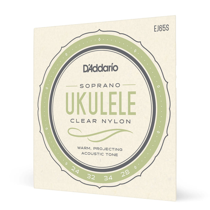 Cuerdas Ukelele Soprano Daddario EJ65S