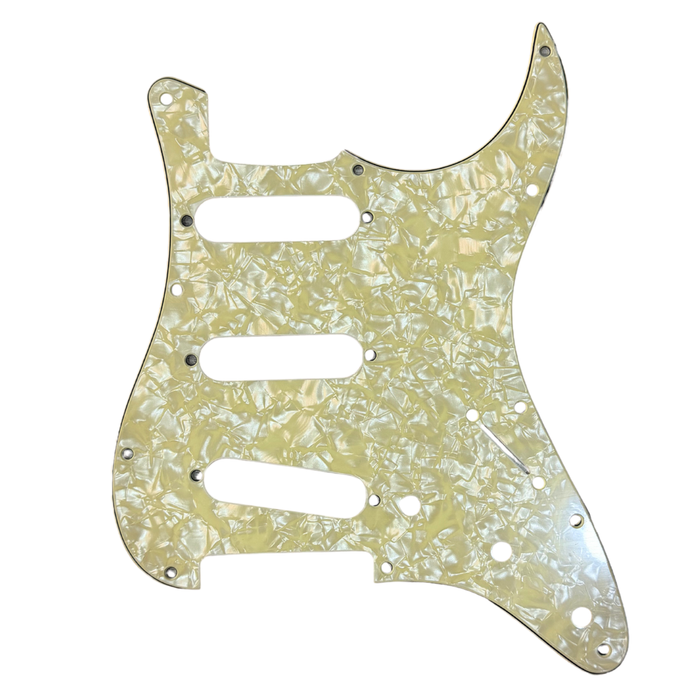 Pickguard - Placa Stratocaster SSS Crema Perlado