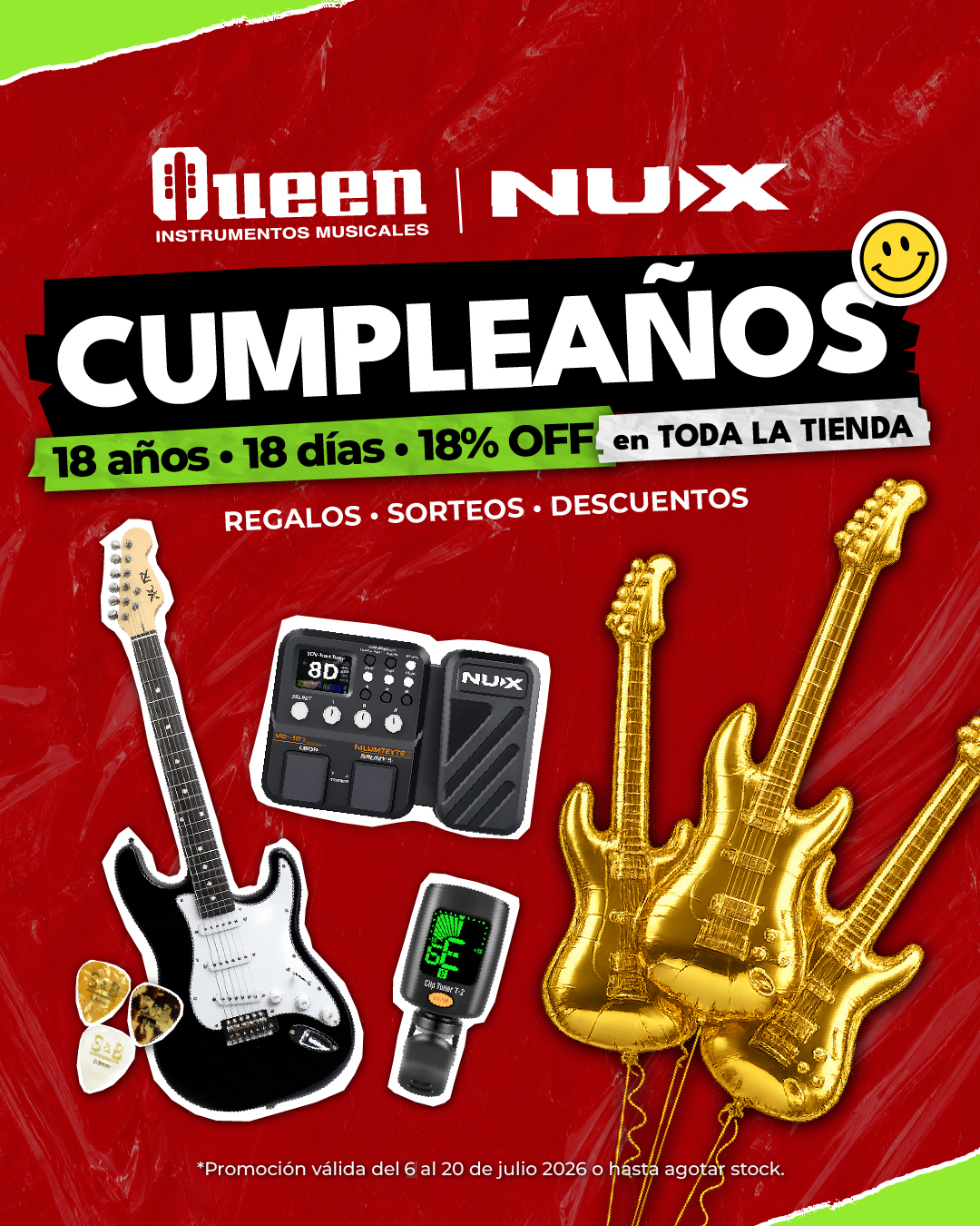 Aniversario Queen 18 años