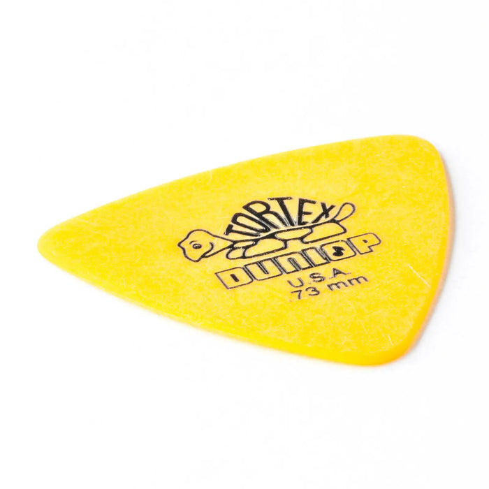 Uñeta Dunlop Tortex 3 puntas 73mm Amarilla