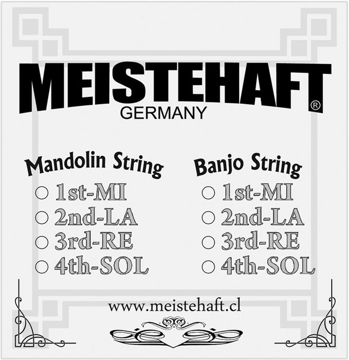 Cuerda 1ra Mandolina Meistehaft 2 unidades