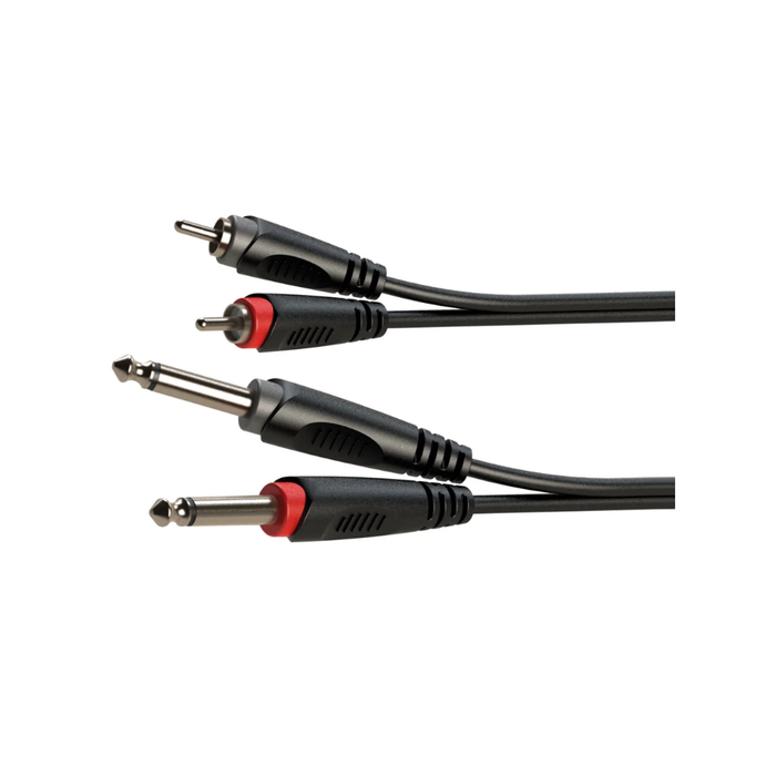 Cable RCA a 2 Plug 6,3 Mono Smart SACC150L0030
