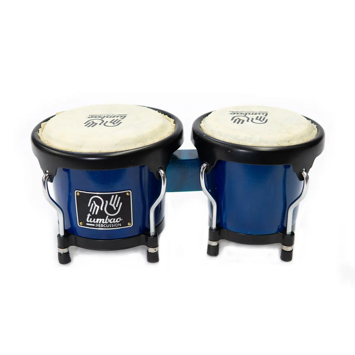 Bongo Niño 4+5 Tumbao Percussion TP1202 Azul Con Funda 5739010