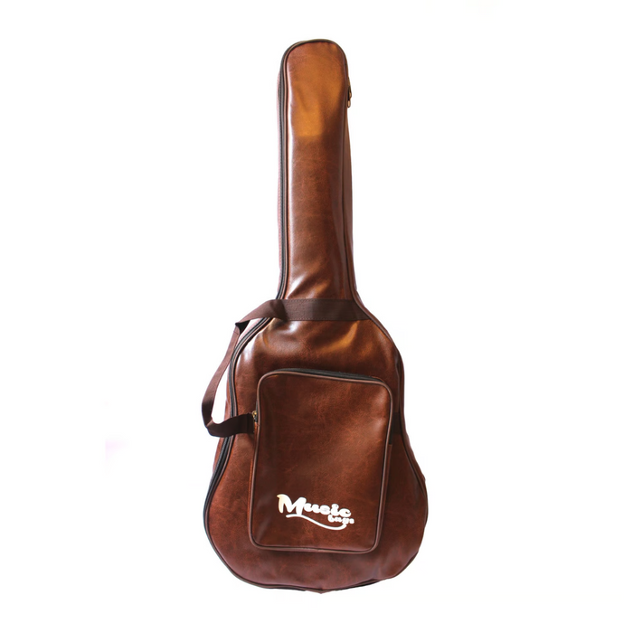 Funda Guitarra Acustica/ Clasica  Music Mub 125a Eco Cuero