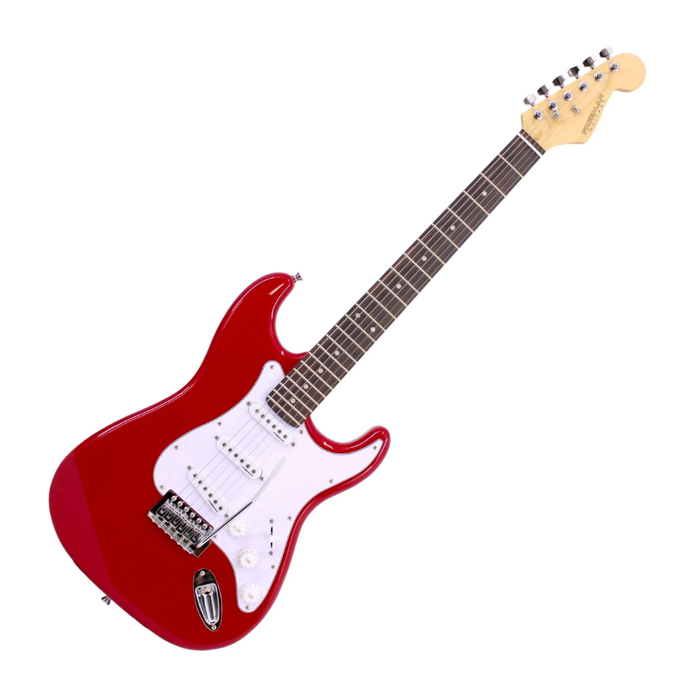 Pack Guitarra Eléctrica Freeman Rockstarter Rojo