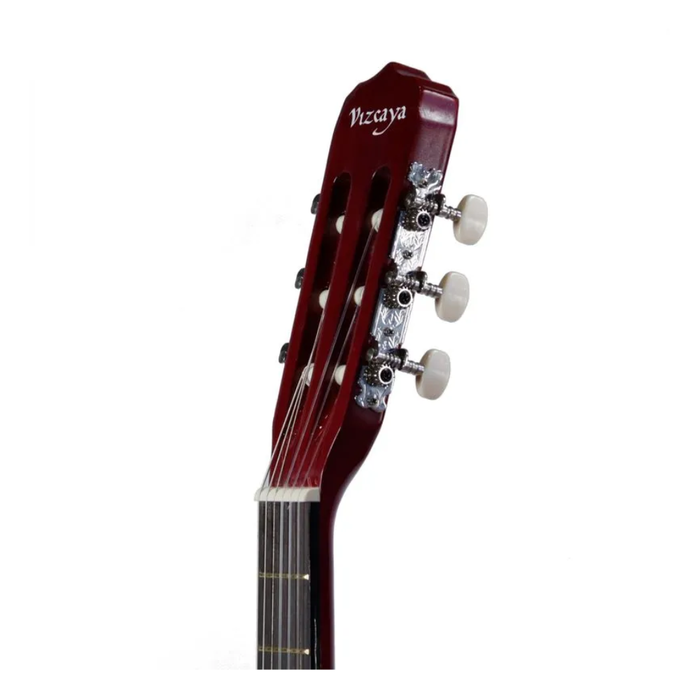 Guitarra Acústica Vizcaya 3/4 Nylon Roja + Envío GRATIS en RM