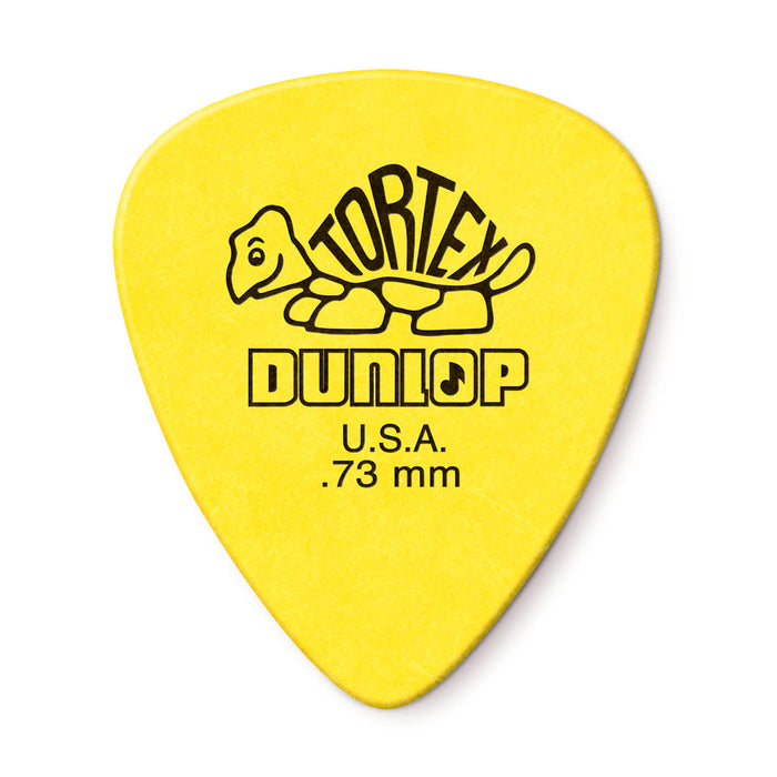 Uñeta Dunlop Tortex 0.73 mm Amarilla