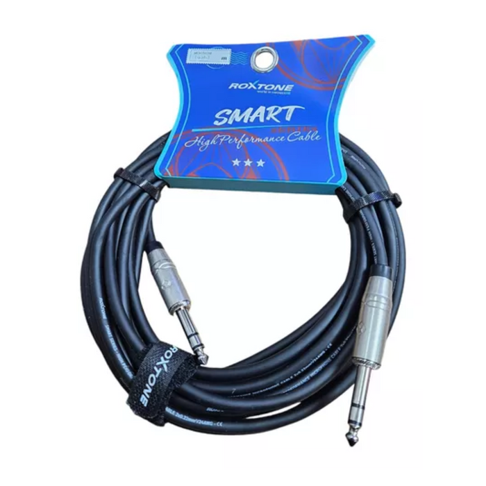 Cable Audio 6,3 a 6,3 Stereo TRS Roxtone Smart SMJJ200L3