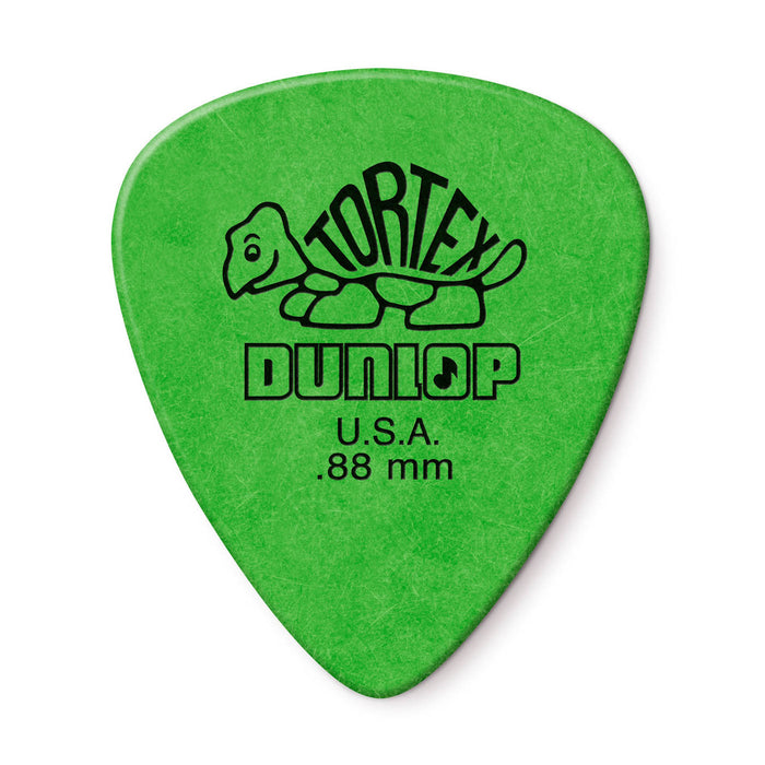 Uñeta Dunlop Tortex 0.88 mm Verde