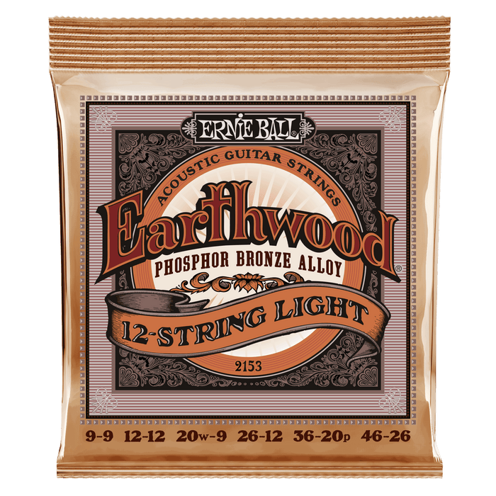 Cuerdas Guitarra Acustica Ernie Ball 12 cuerdas Phosphor Bronce