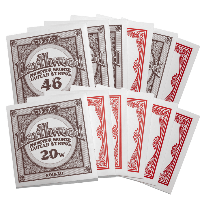 Cuerdas Guitarra Acustica Ernie Ball 12 cuerdas Phosphor Bronce