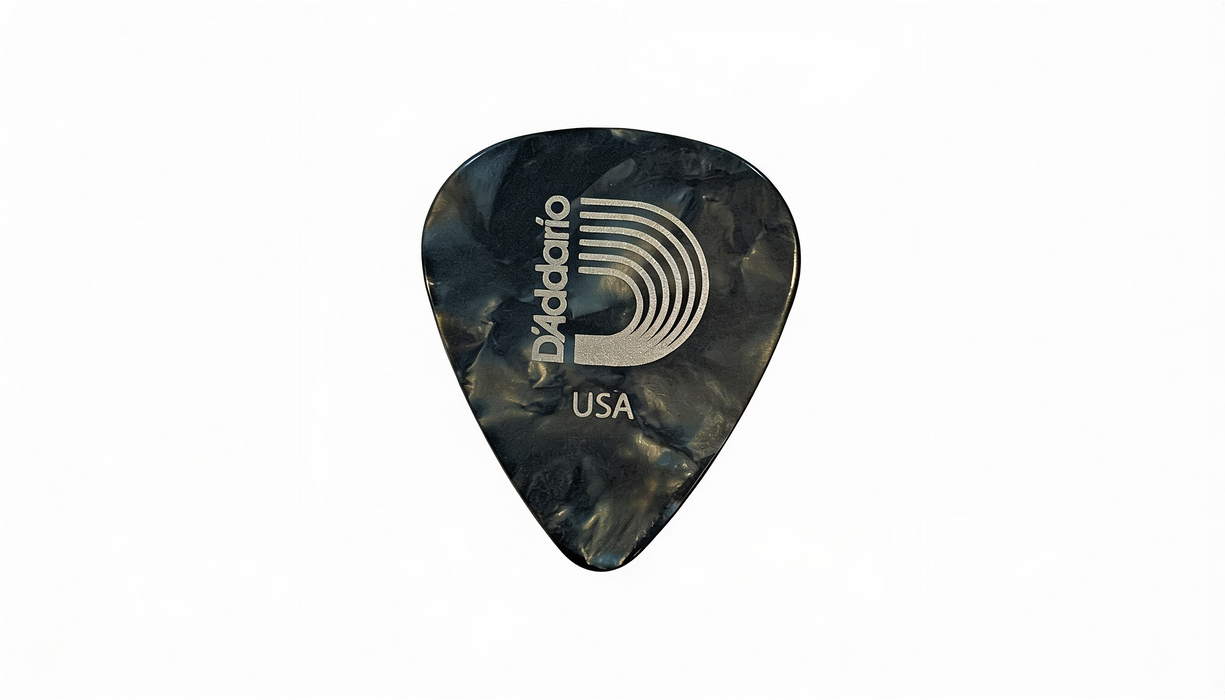 Uñeta D'Addario Medium 0,7 Black Pearl