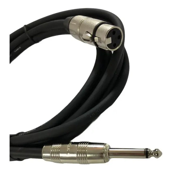 Cable Micrófono XLR Hembra / Plug Mono 3 Mts Kirlin - vista 2