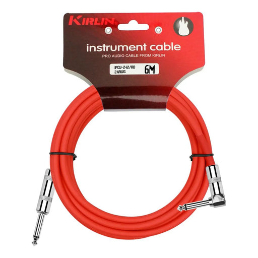 Cable Instrumento 6 Mts Plug L Kirlin IPCV242-6M Rojo Queen - vista 2