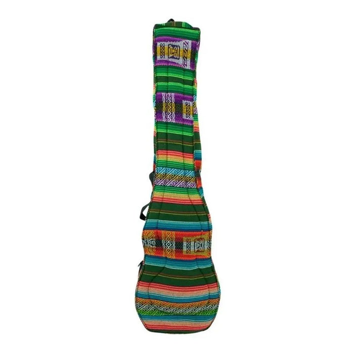 Charango Fabricación Boliviana Cuchi Ñawi Funda Aguayo - vista 4