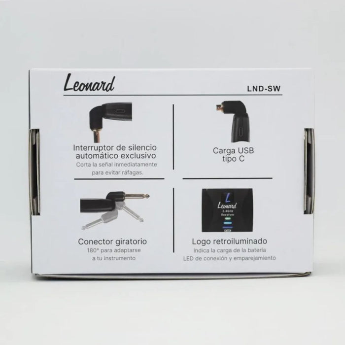 Sistema Inalambrico Guitarra Leonard LNDSW - vista 6