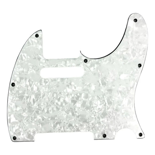 Placa-pickguard Guitarra Tipo Telecaster Blanco Perlado - vista 2