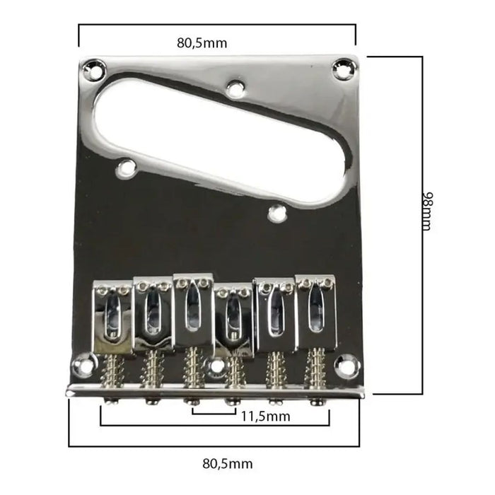 Puente Guitarra Tipo Telecaster BT001CR - vista 2