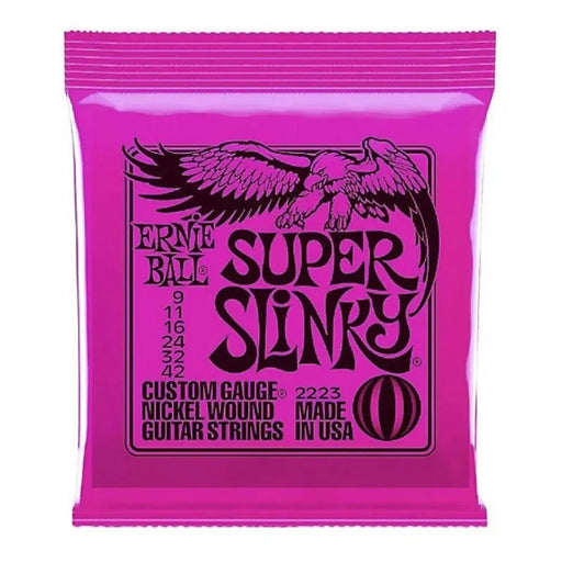 Cuerdas Eléctrica Ernie Ball 2223 Super Slinky 009 - 042 - vista 2