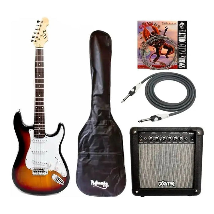 Guitarra Eléctrica Stratocaster XGTR ST111-SB Sunburst - vista 4